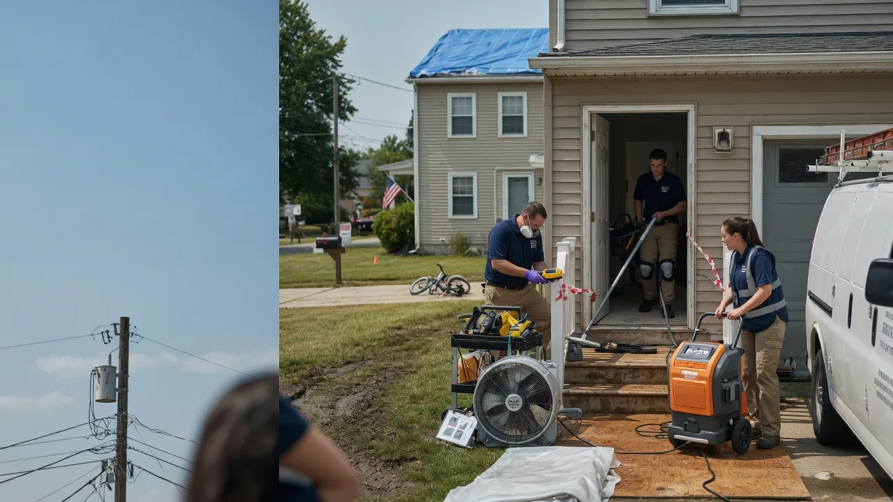 Water Damage Repair in Linefork, KY near me